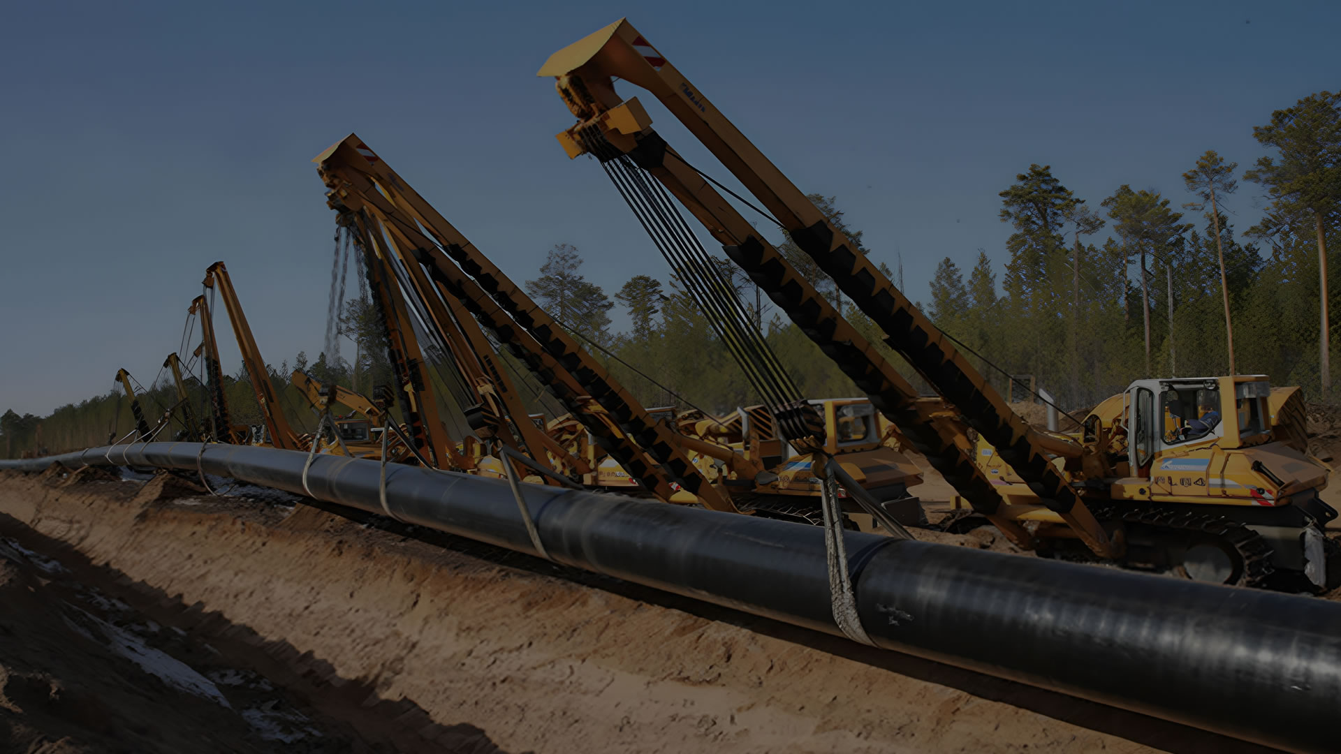 Pipeline construction works in Rivers State, Nigeria by Linkway Construction